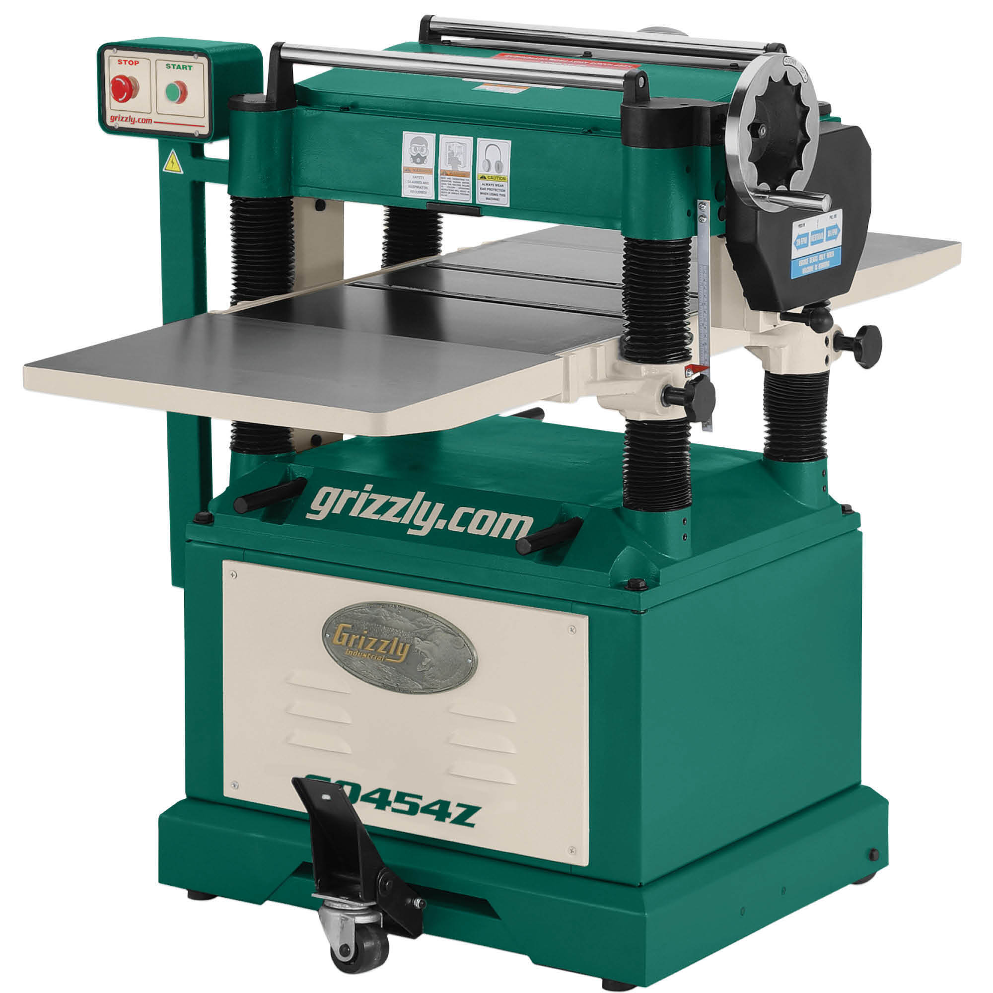 Grizzly G0454Z - 20" 5 HP Planer w/ Spiral Cutterhead